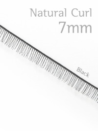 [속눈썹] 내추럴컬 7mm (블랙)-140mm